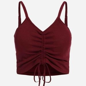 Drawstring Cami Top